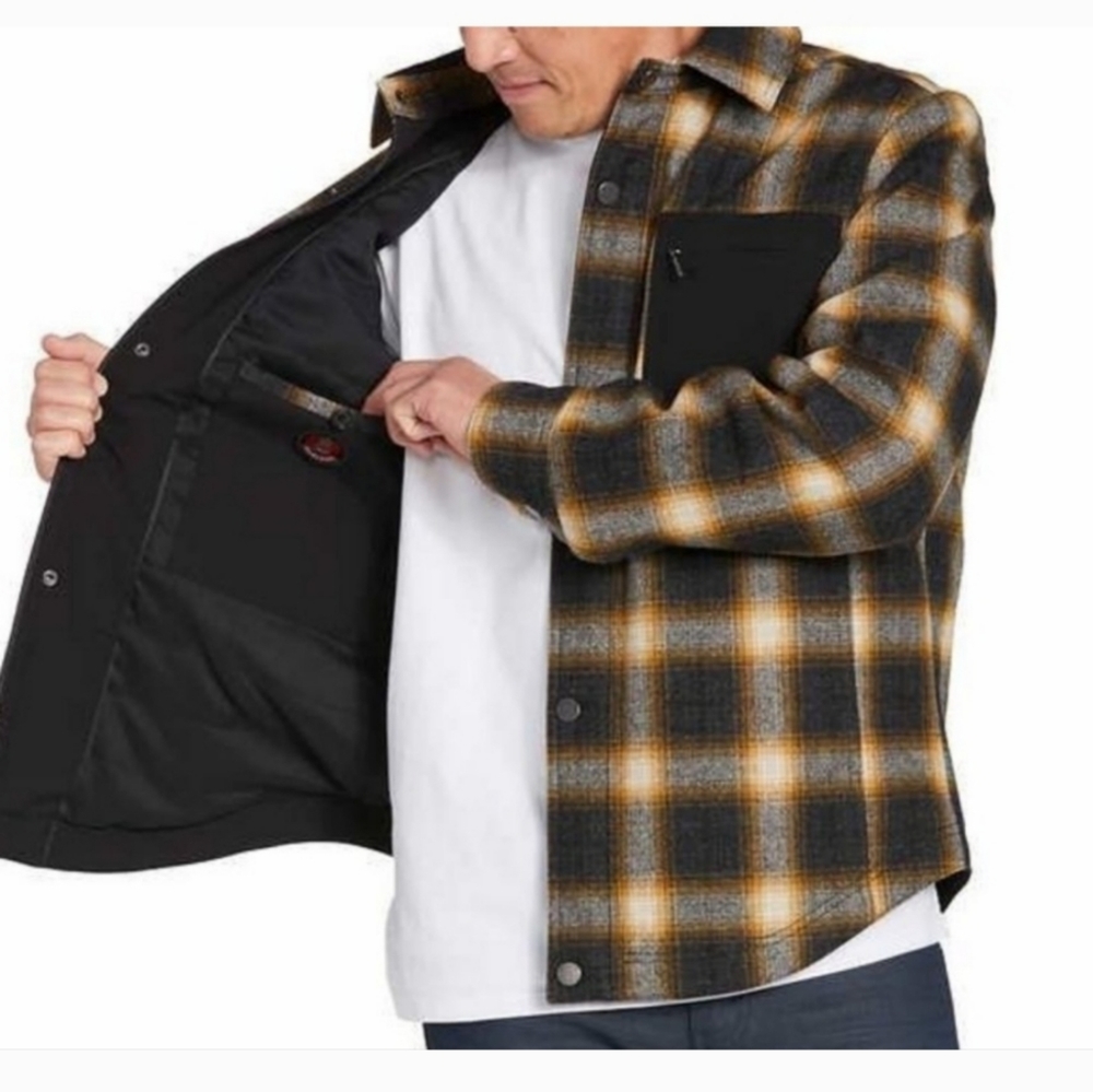 Pendleton Men’s Wool Blend Shirt Jacket nwt gray